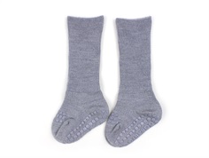 GoBabyGo grey melange merino wool socks
